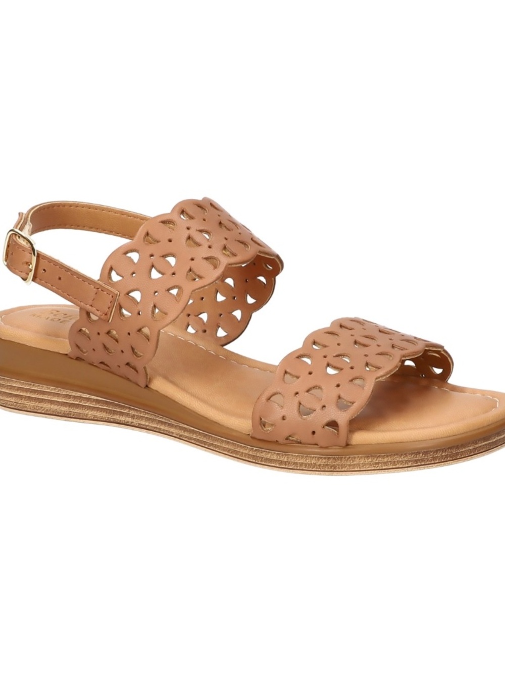 Bella Vita Women's Zoe-Italy Wedge Sandals - Whiskey Leather